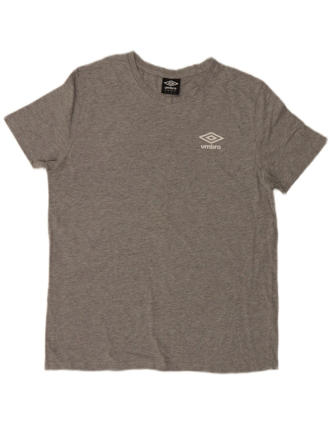 Umbro Herre T-Shirt Top Stor Grå Bomuld