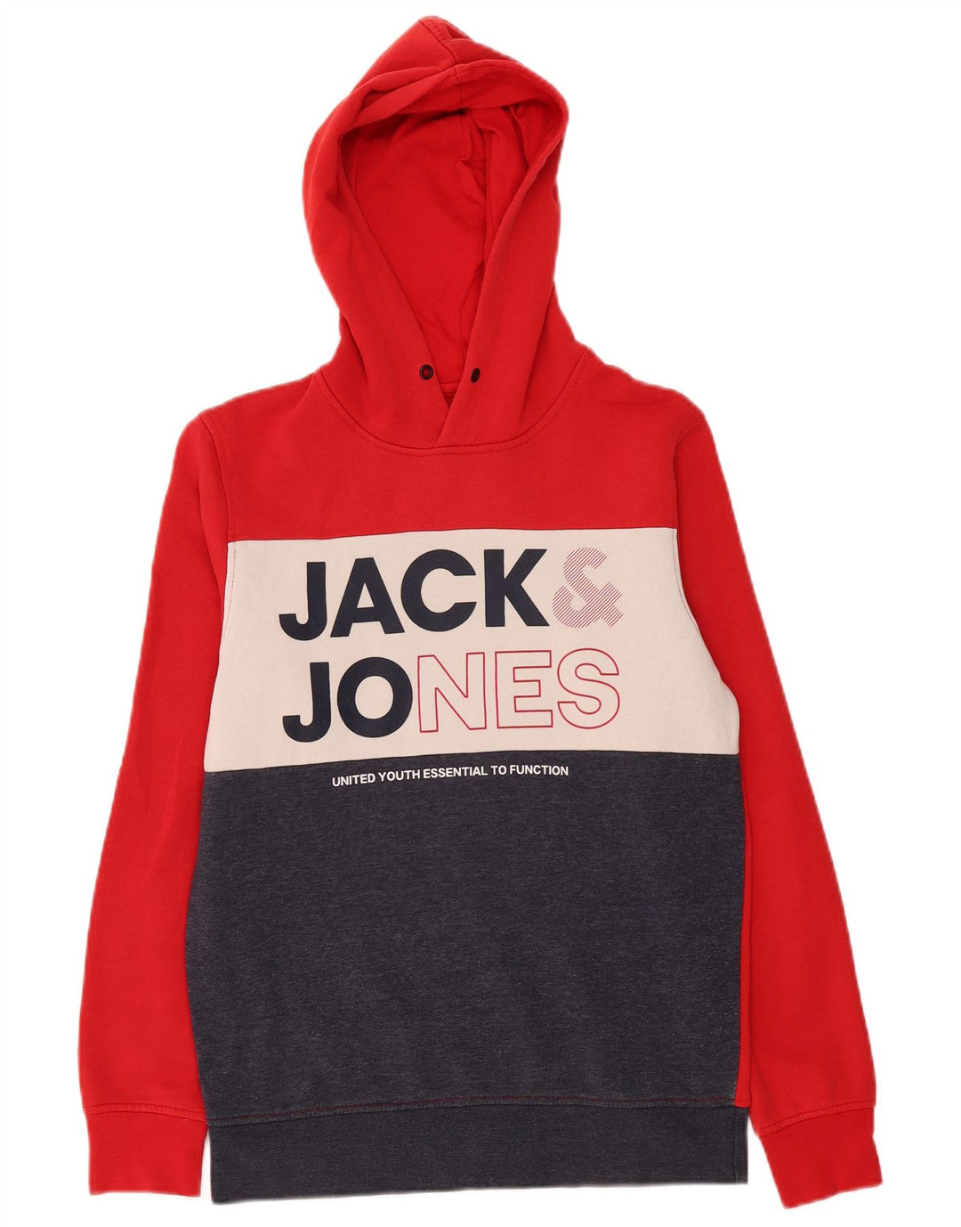 Jack & Jones Grafisk hættetrøje til mænd Lille flerfarvet farveblok
