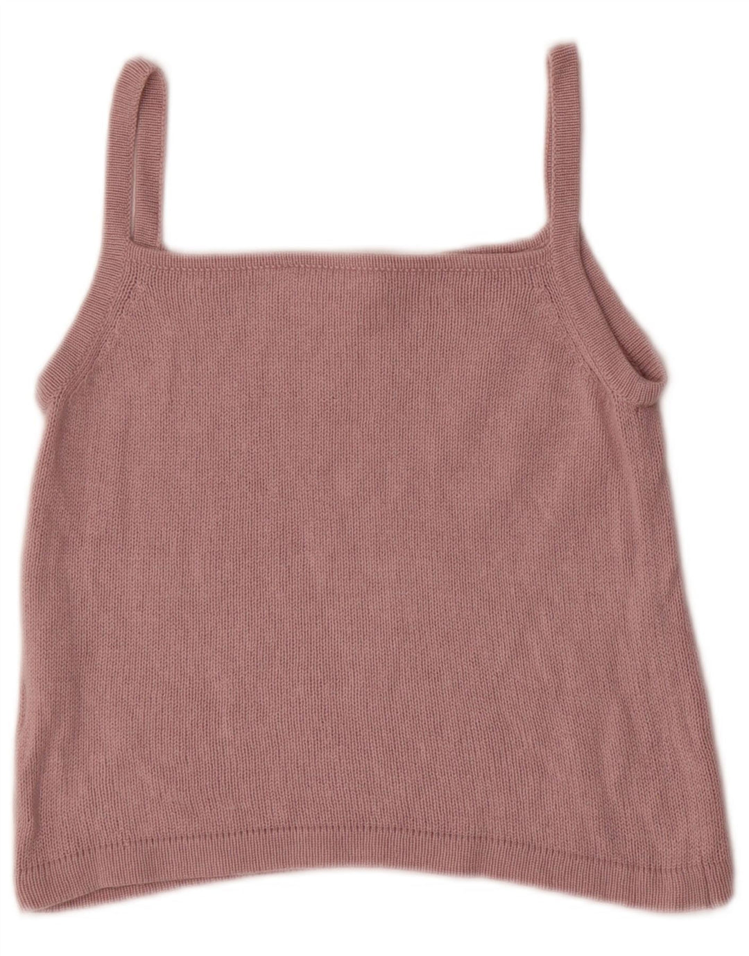 Marella Dame Crop Cami Top UK 12 Medium Pink Silke