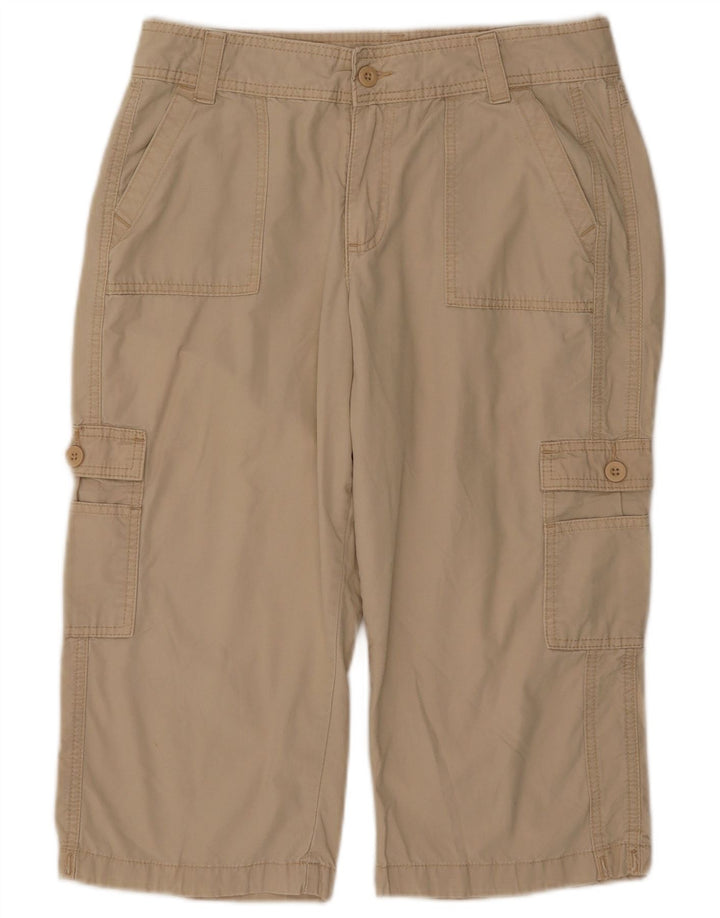 LEE Womens Riders Cargo Capri Bukser W31 L18 Beige