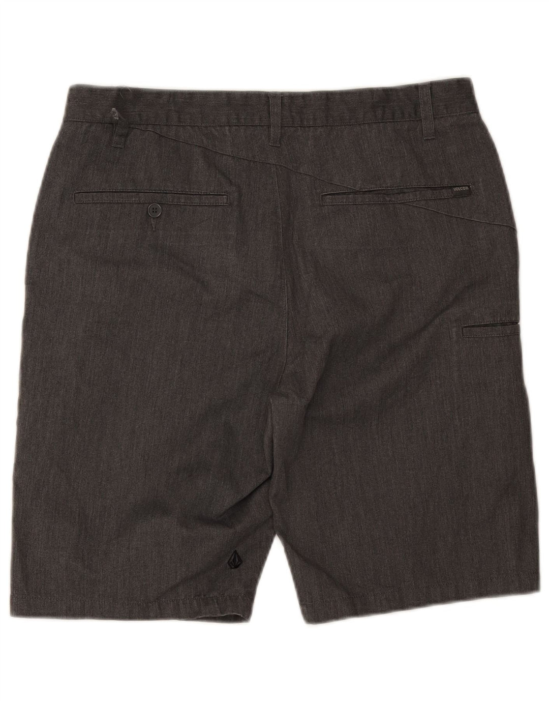Volcom Herre Chino-shorts W34 Large Grey Flecked Bomuld