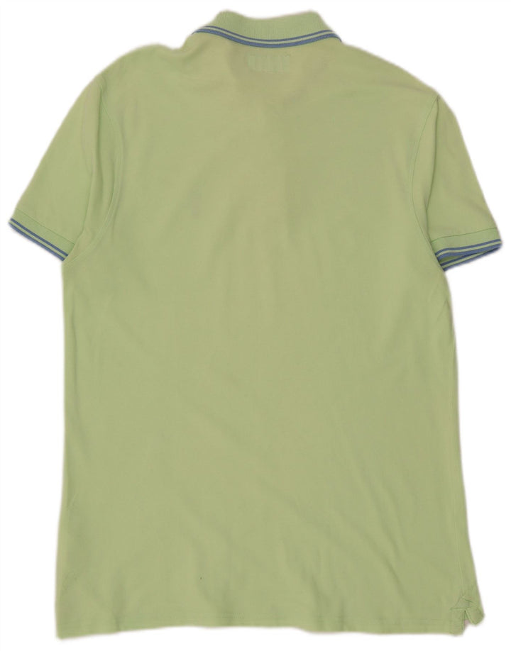 Refrigue Polo Shirt til mænd 2XL Grøn Bomuld