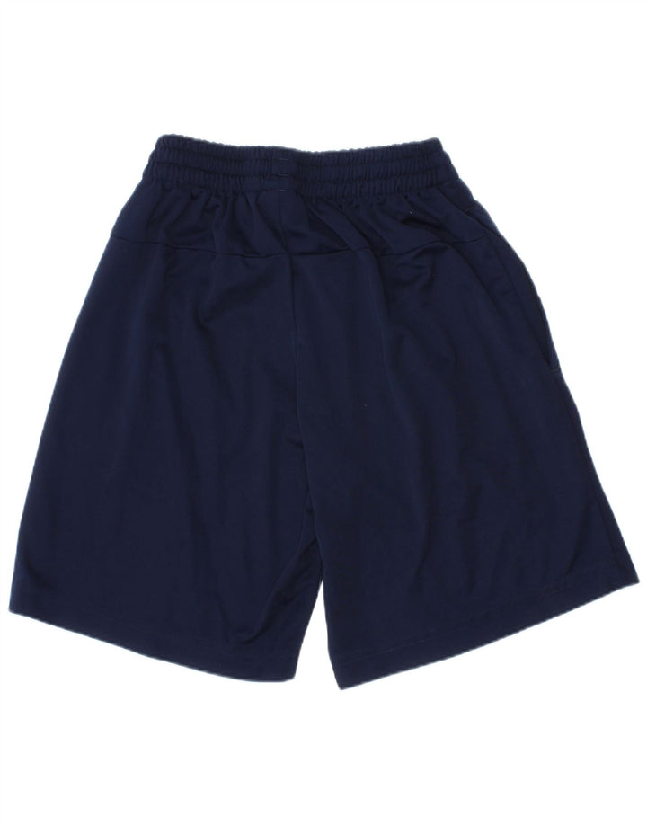 Adidas drenge Climalite grafiske sportsshorts 5-6 år marineblå polyester