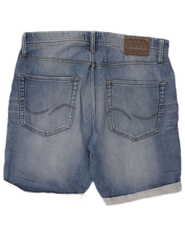 Jack & Jones Herre Regular Fit denimshorts Medium W32 Blå Bomuld