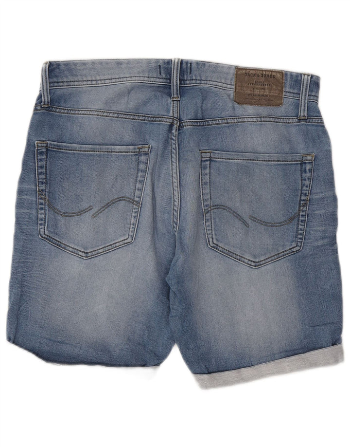 Jack & Jones Herre Regular Fit denimshorts Medium W32 Blå Bomuld