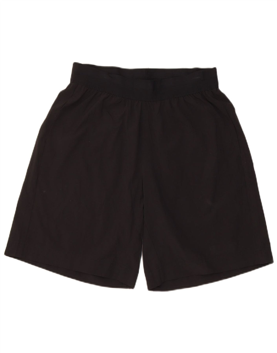 Champion Womens Sports Shorts UK 12 Medium Black Polyester