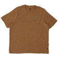 Puma Herre T-Shirt Top 2XL Beige Bomuld