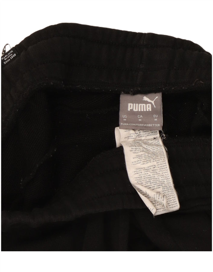 PUMA Træningsdragt til mænd Joggers Medium Sort Bomuld