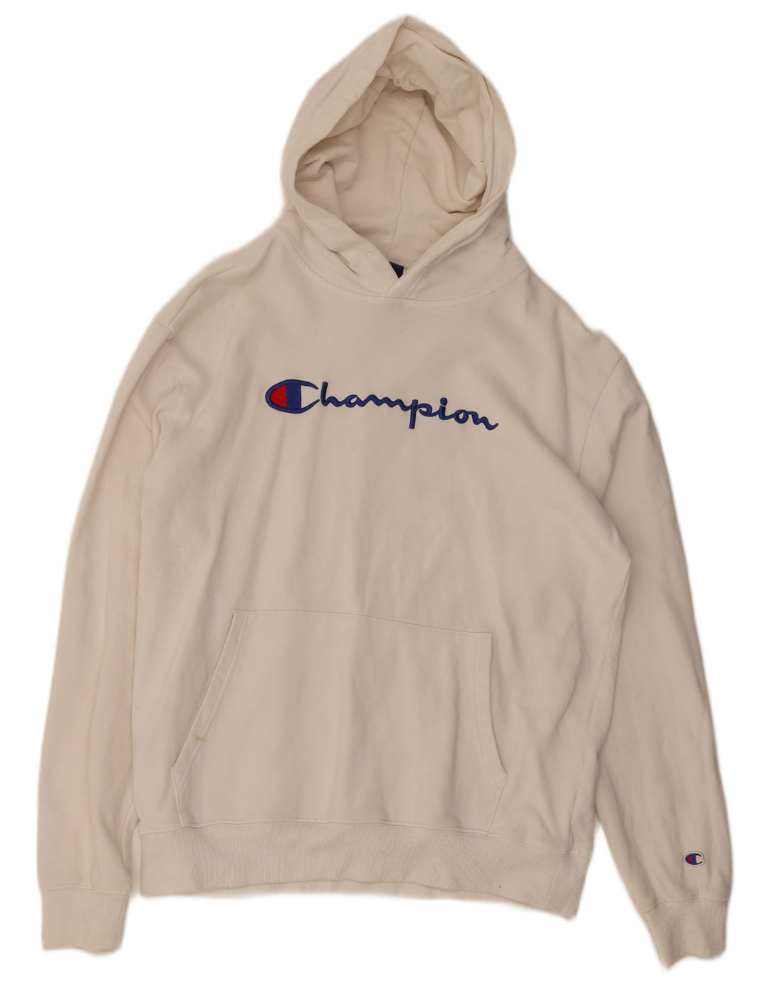 Champion Herre grafisk hættetrøje Jumper Large White