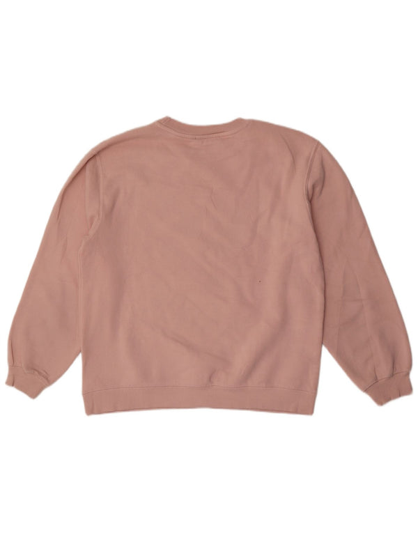 Zara Dame Sweatshirt Jumper UK 16 Large Pink