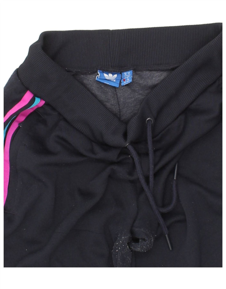 ADIDAS træningsdragt til kvinder Joggers UK 10 Small Navy Blue Polyester