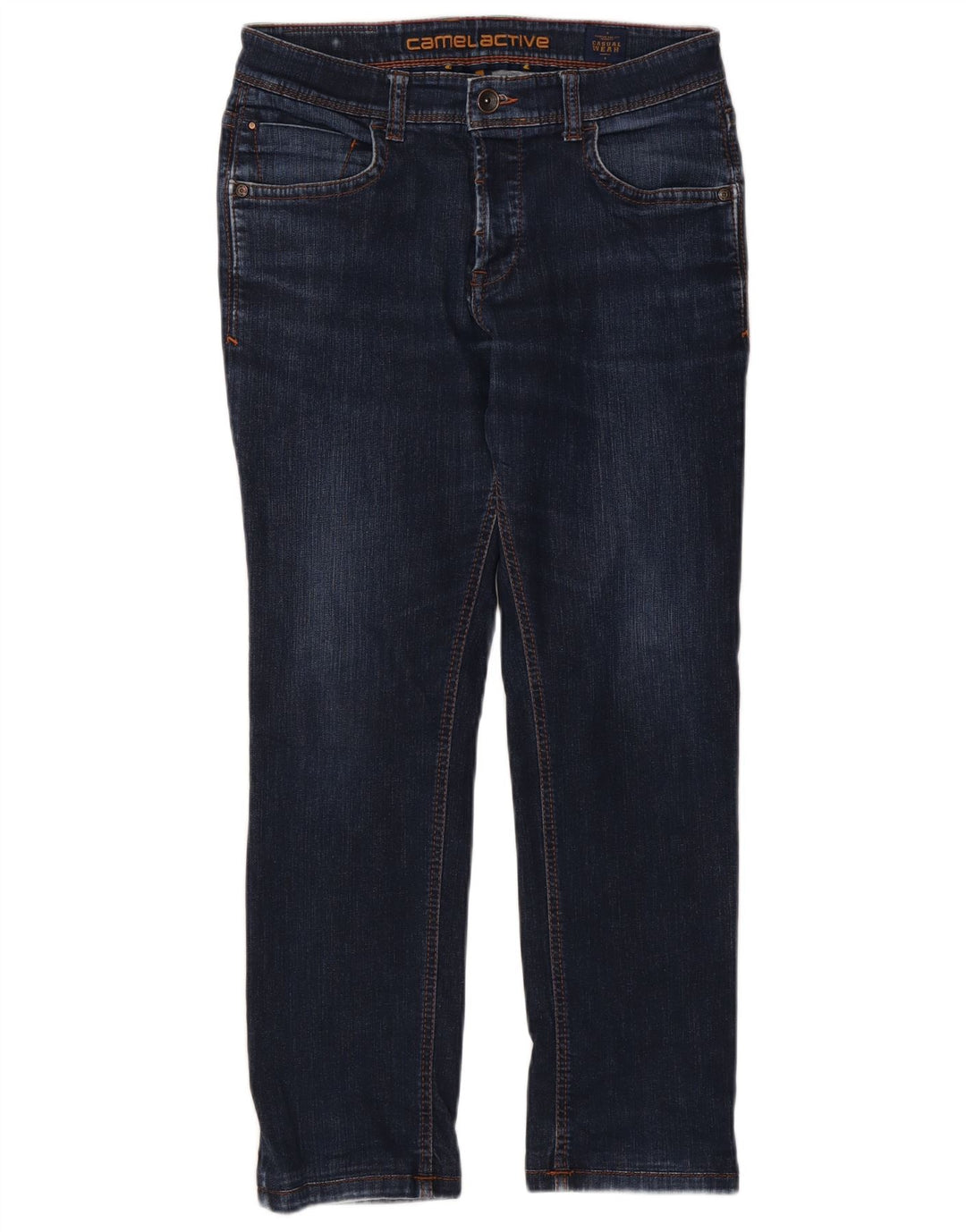 Camel Active Slim Jeans til mænd W32 L27 Marineblå