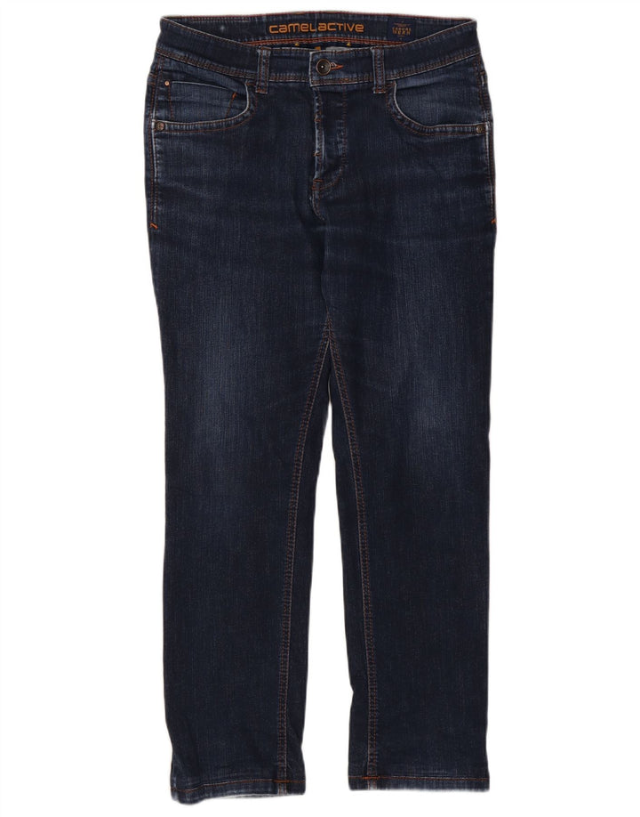 Camel Active Slim Jeans til mænd W32 L27 Marineblå
