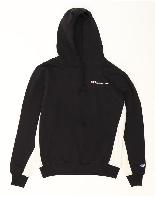 Champion Herre hættetrøje Jumper Small Black Colourblock Bomuld
