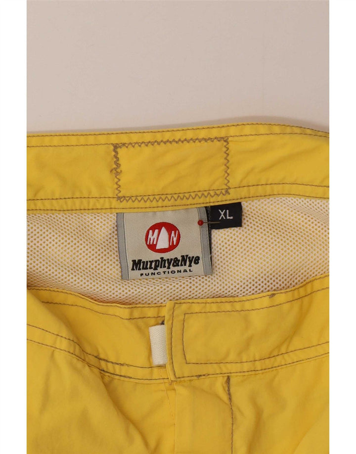Murphy & Nye Badeshorts til mænd XL Gul polyamid