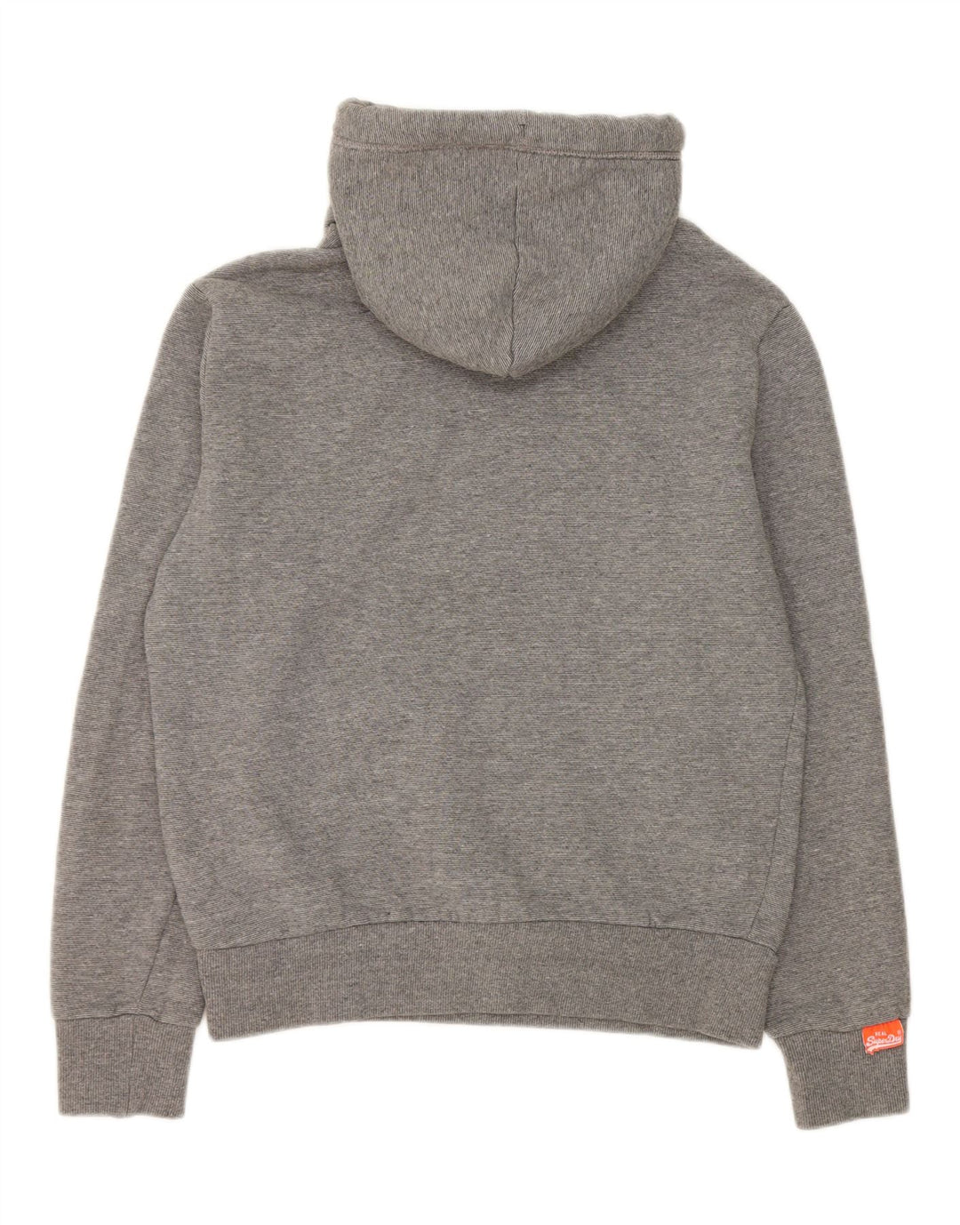 Superdry Hættetrøje til mænd mellemgrå bomuld