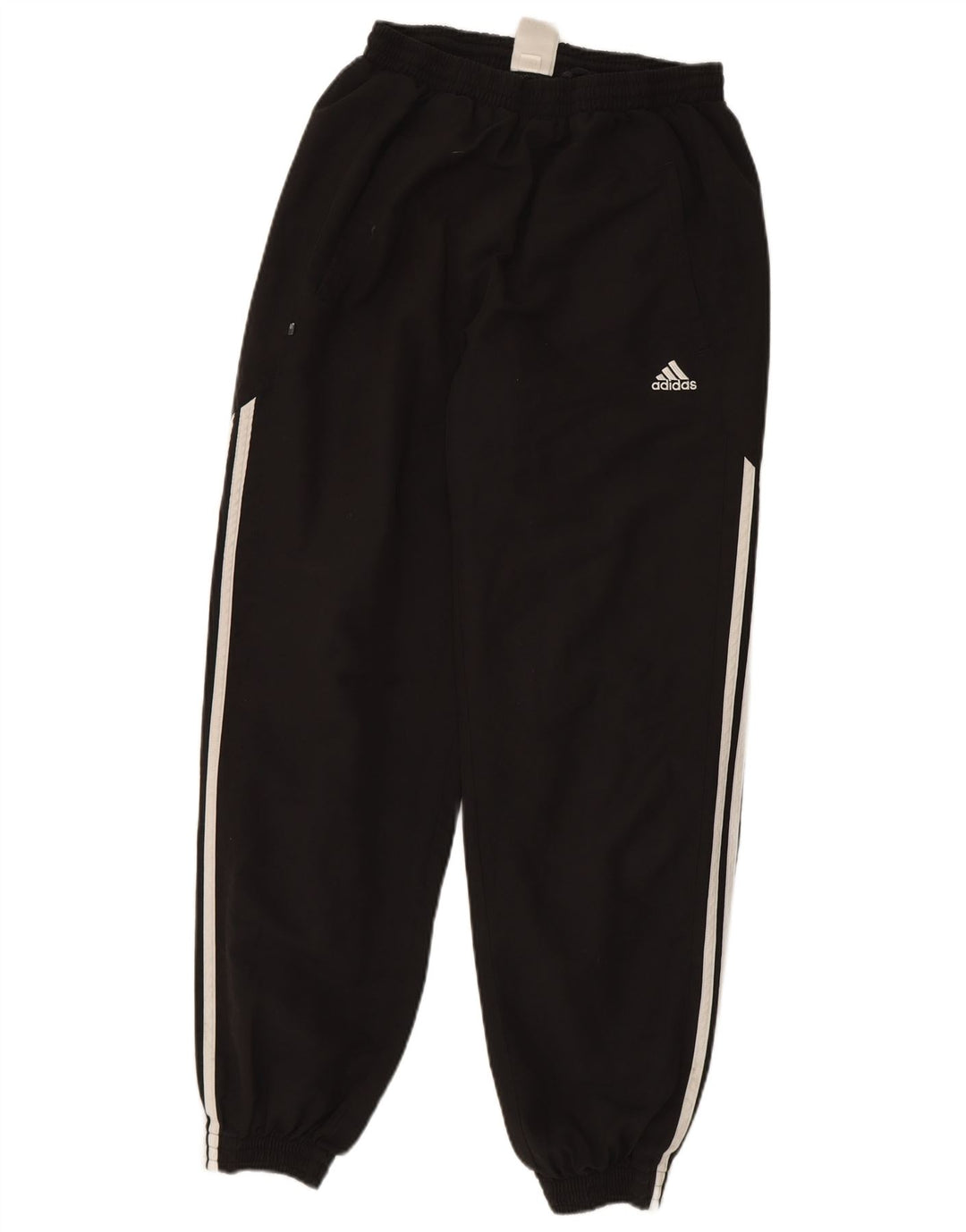 ADIDAS Mens Tracksuit Trousers Joggers Medium  Black Polyester