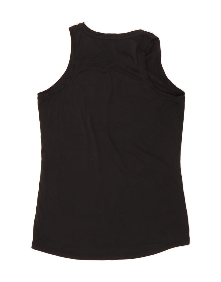 ATHLETA Womens Vest Top UK 10 Small Black Polyester Vintage Athleta and Second-Hand Athleta from Messina Hembry 