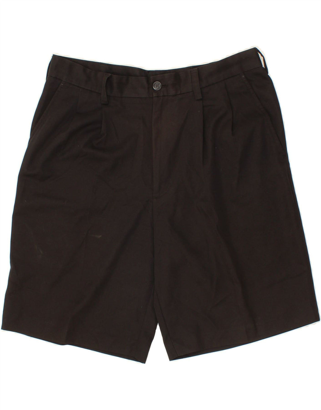 IZOD Mens Chino Shorts W33 Medium Black Polyester Vintage Izod and Second-Hand Izod from Messina Hembry 