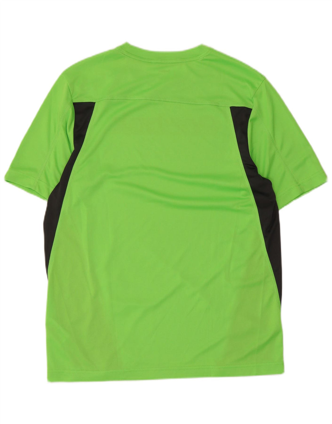 Reebok Herre grafisk T-shirt Top Medium Grøn Colourblock Polyester