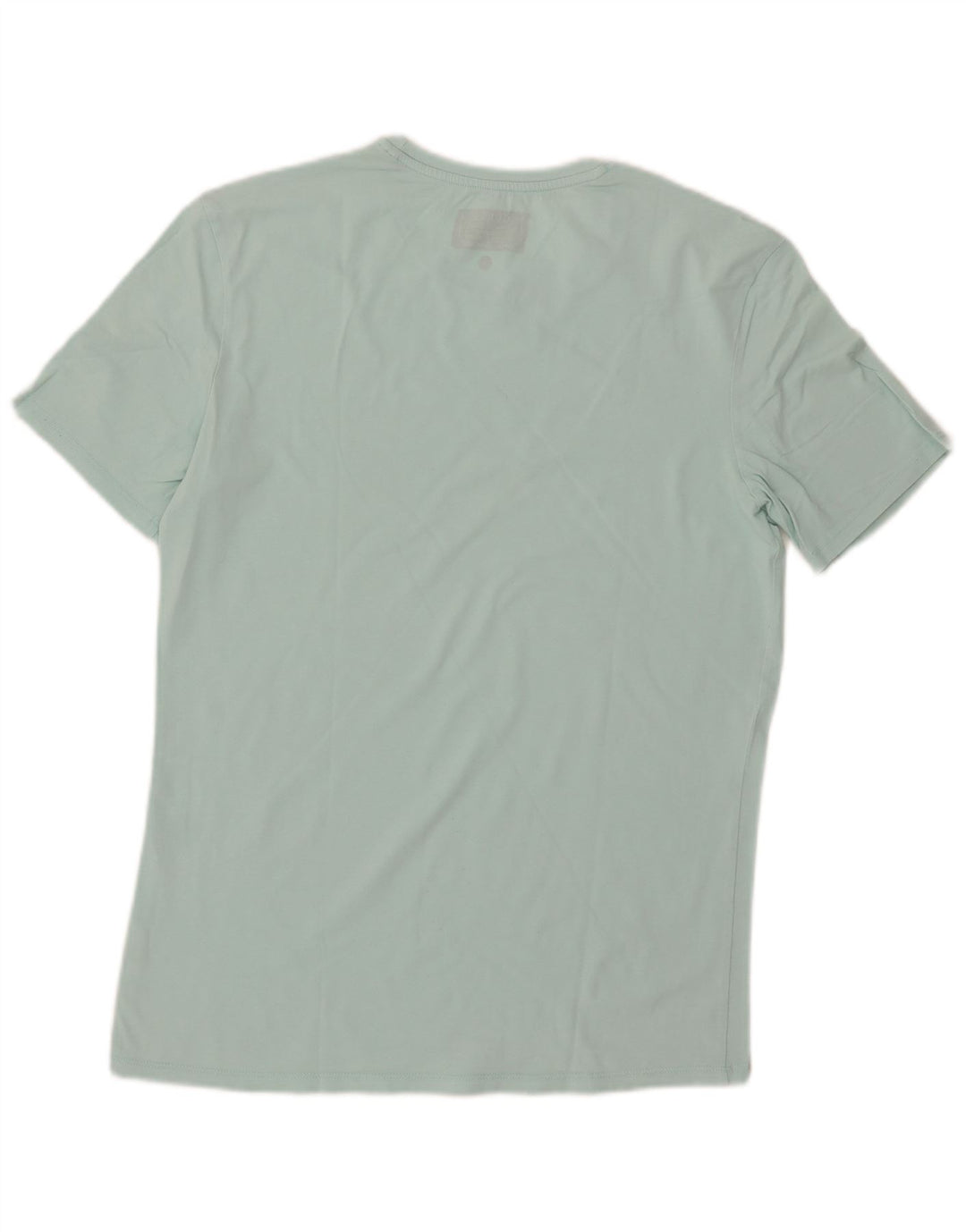 Guess Herre Extra Slim Grafisk T-Shirt Top Stor Blå
