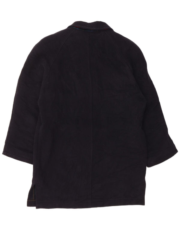 PIERRE CARDIN Overfrakke til mænd UK 40 Large Navy Blue Cashmere