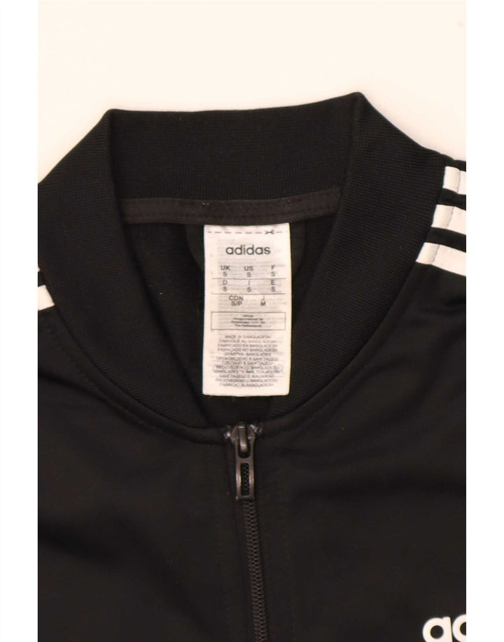 Adidas Træningsdragt til mænd, topjakke, lille sort polyester