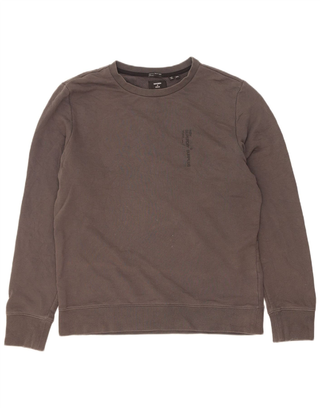 Superdry Sweatshirt Jumper til mænd 2XL Grå