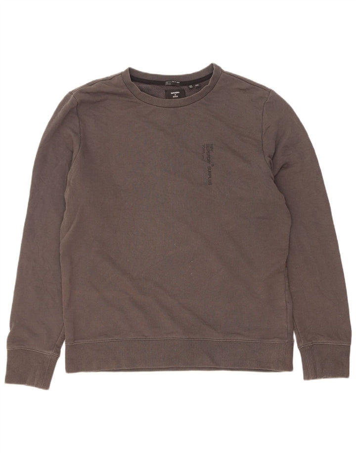 Superdry Sweatshirt Jumper til mænd 2XL Grå