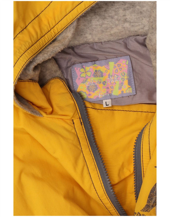 Herre grafisk hættejakke anorak UK 40 Large