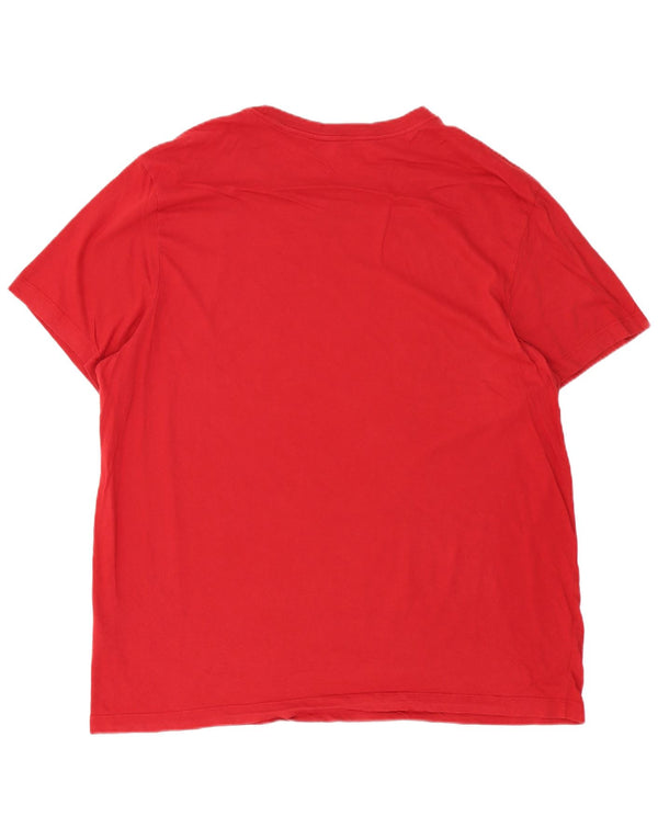 Nike Herre Liverpool Grafisk T-Shirt Top 2XL Rød Bomuld