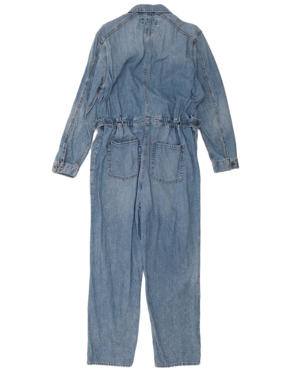 Gap Dame Denim Jumpsuit US 10 Large Blue Cotton