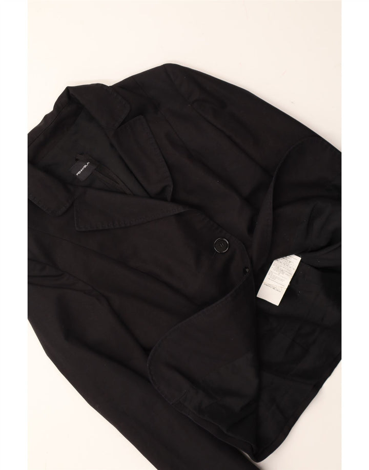 PENNY BLACK Dame 2-knaps blazerjakke UK 6 XS Sort bomuld