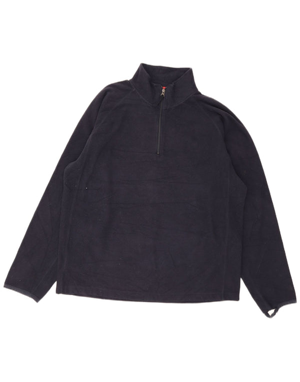 Gap Herre Fleece Jumper med lynlås XL Navy Blue