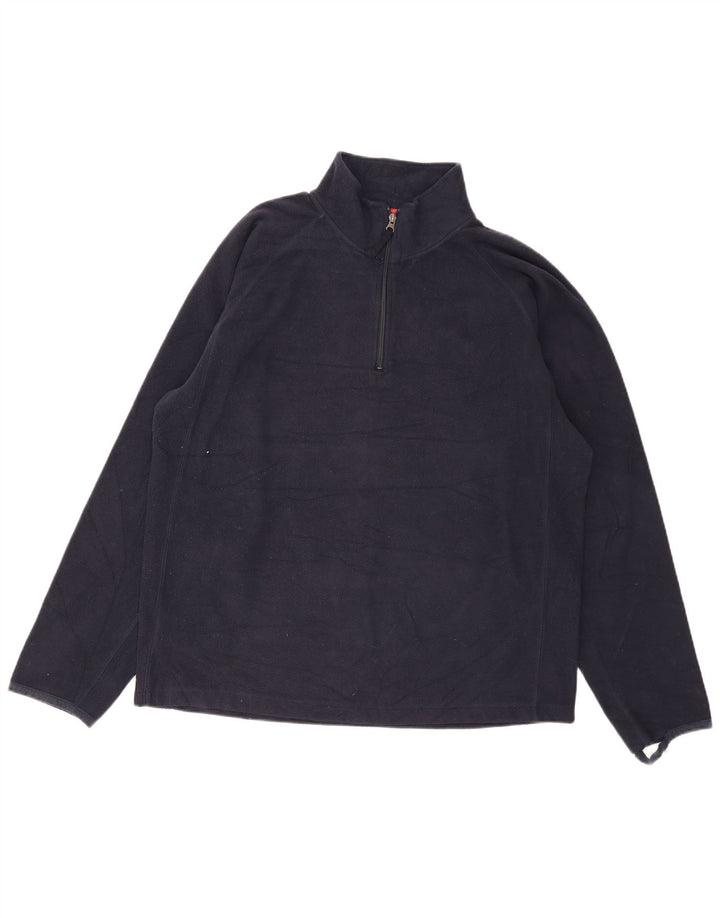 Gap Herre Fleece Jumper med lynlås XL Navy Blue