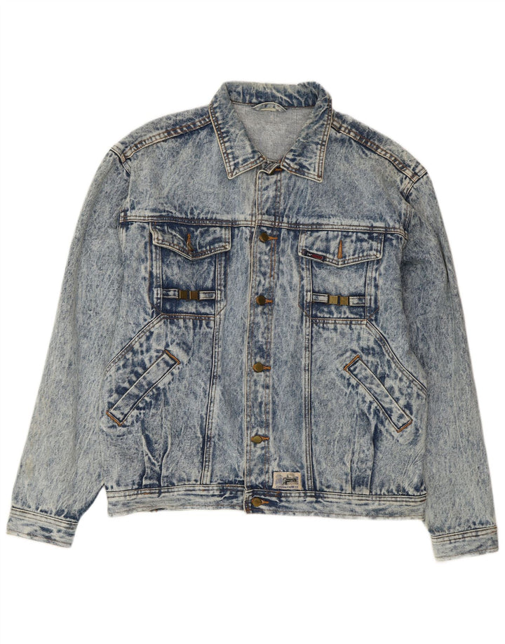 VINTAGE Denimjakke til mænd UK 42 XL Blå