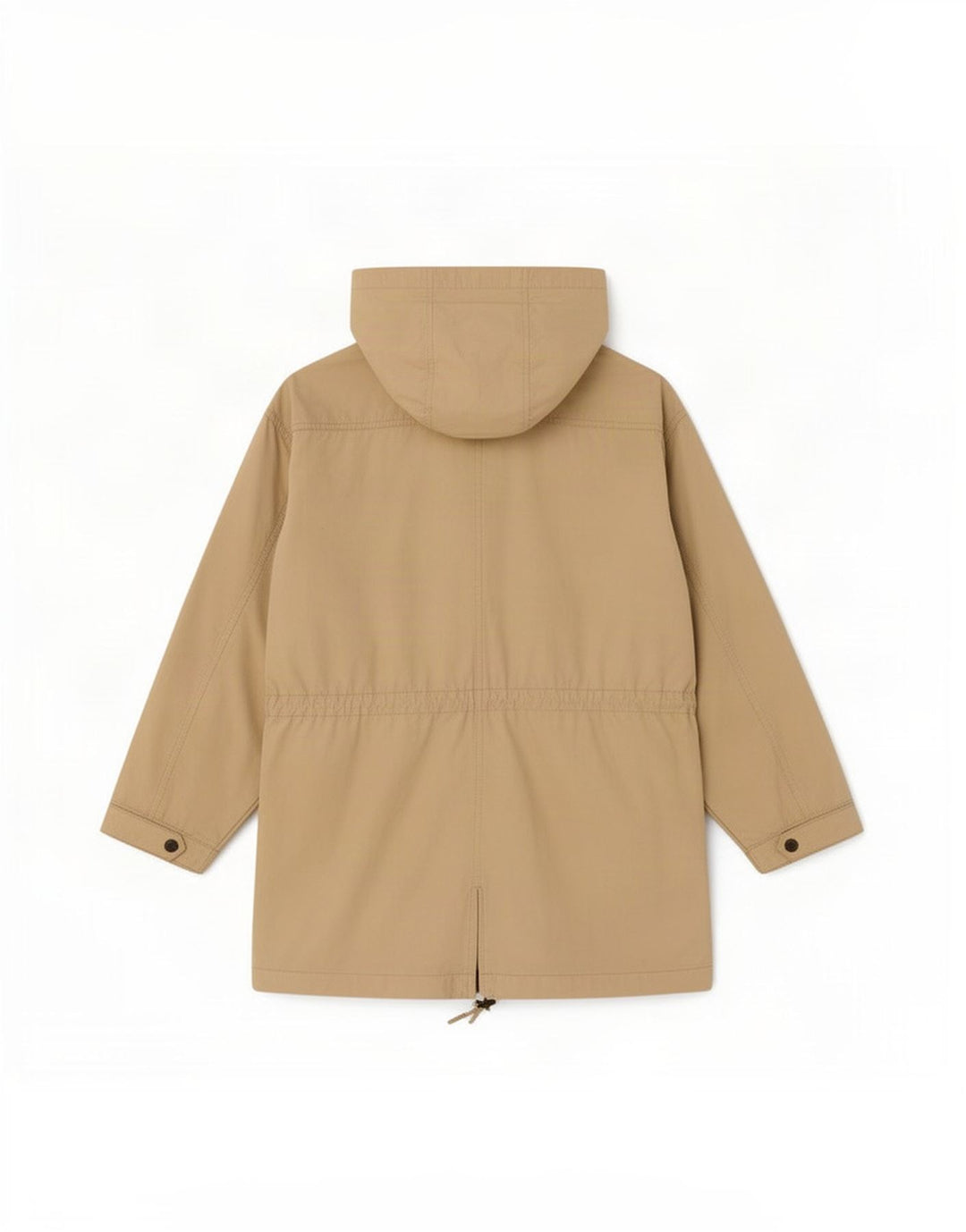 Timberland Boys Hooded Utility Jacket 7-8 år Beige Bomuld