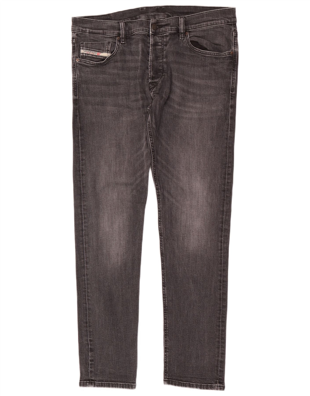 Diesel Herre Slim Jeans W34 L33 Grå Bomuld