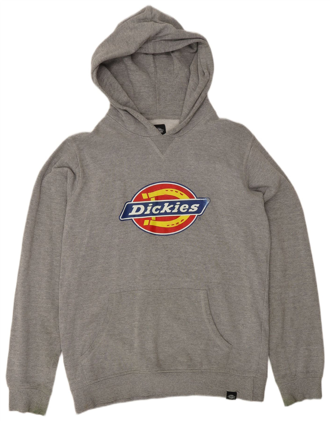 DICKIES Grafisk hættetrøje til mænd mellemgrå bomuld