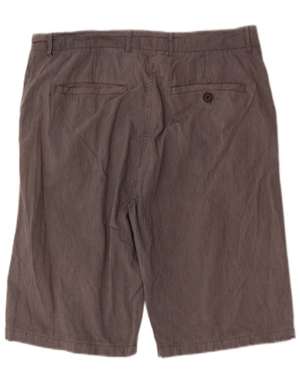 Ted Baker Chino Shorts til mænd W36 Large Grey Pinstripe Bomuld