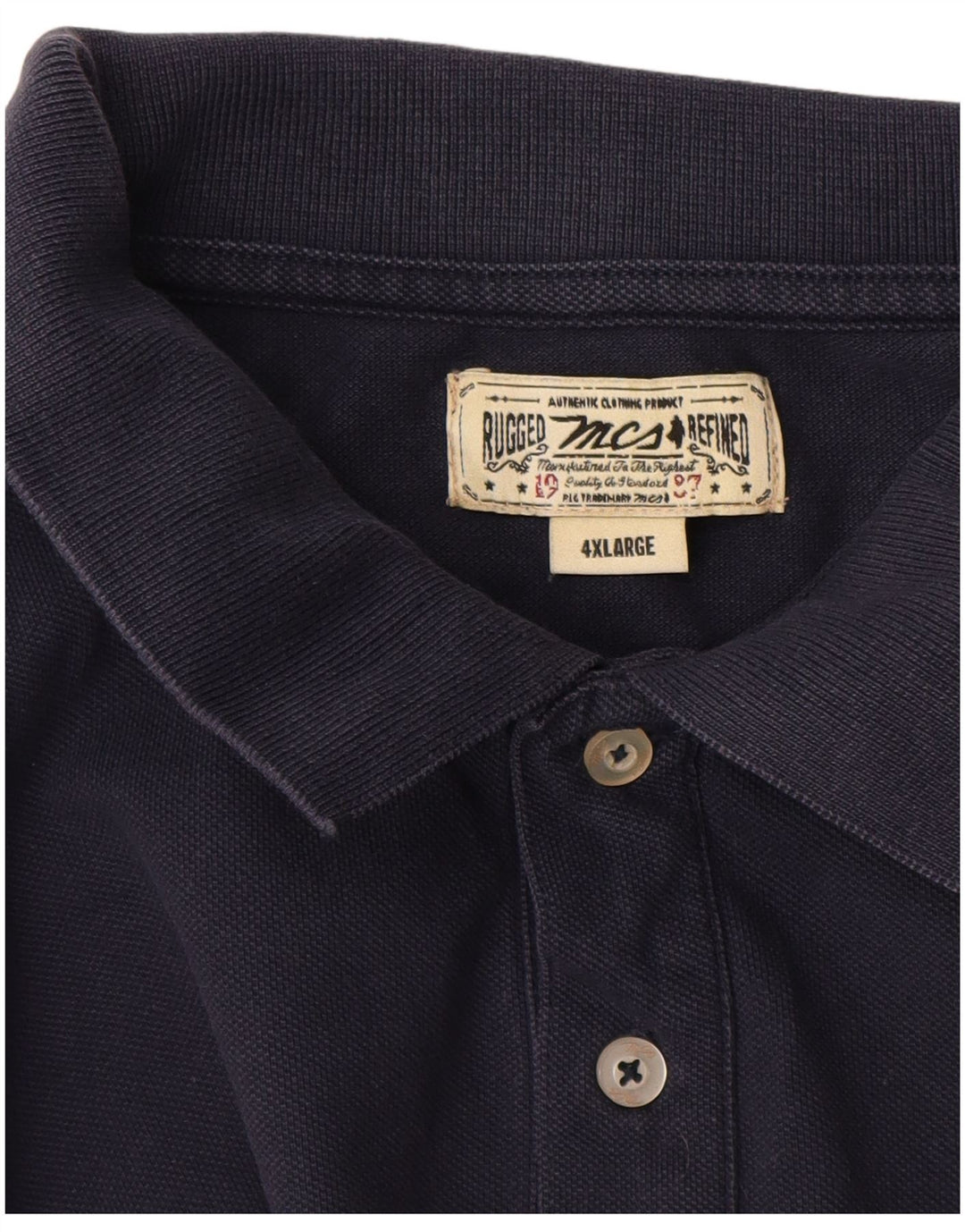 Marlboro Classics Polo Shirt til mænd 4XL Navy Blue