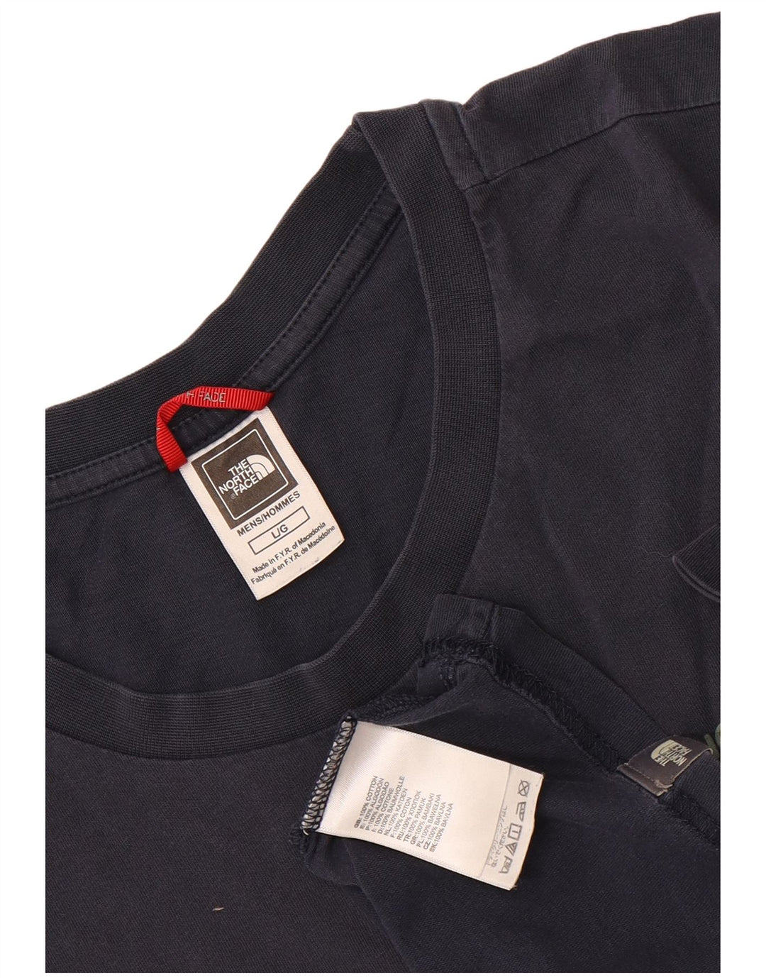 The North Face Herre T-Shirt Top Stor Marineblå Bomuld