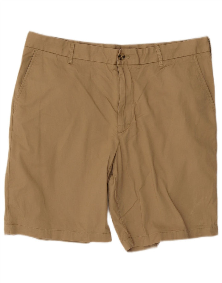 IZOD Chino Shorts til mænd W36 Stor brun bomuld