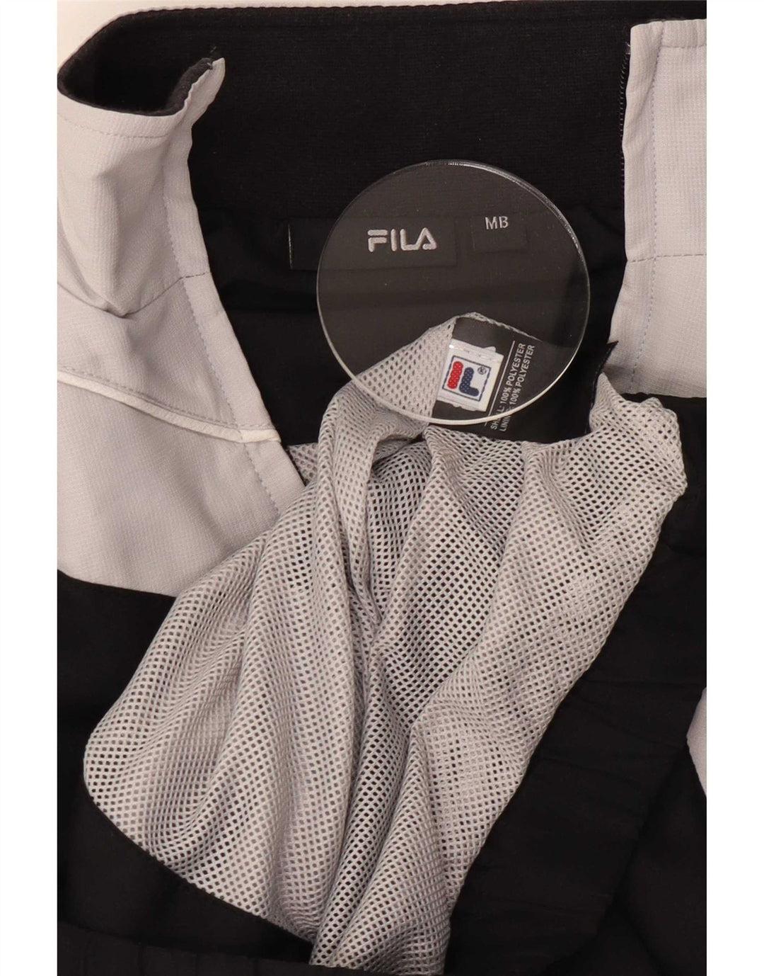 Fila Boys Grafisk træningsdragt Topjakke 11-12 år Medium Sort Colourblock