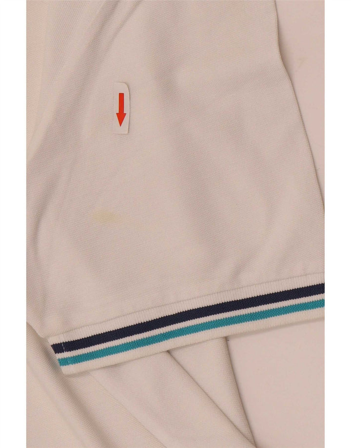 Kappa herre poloshirt XL Hvid