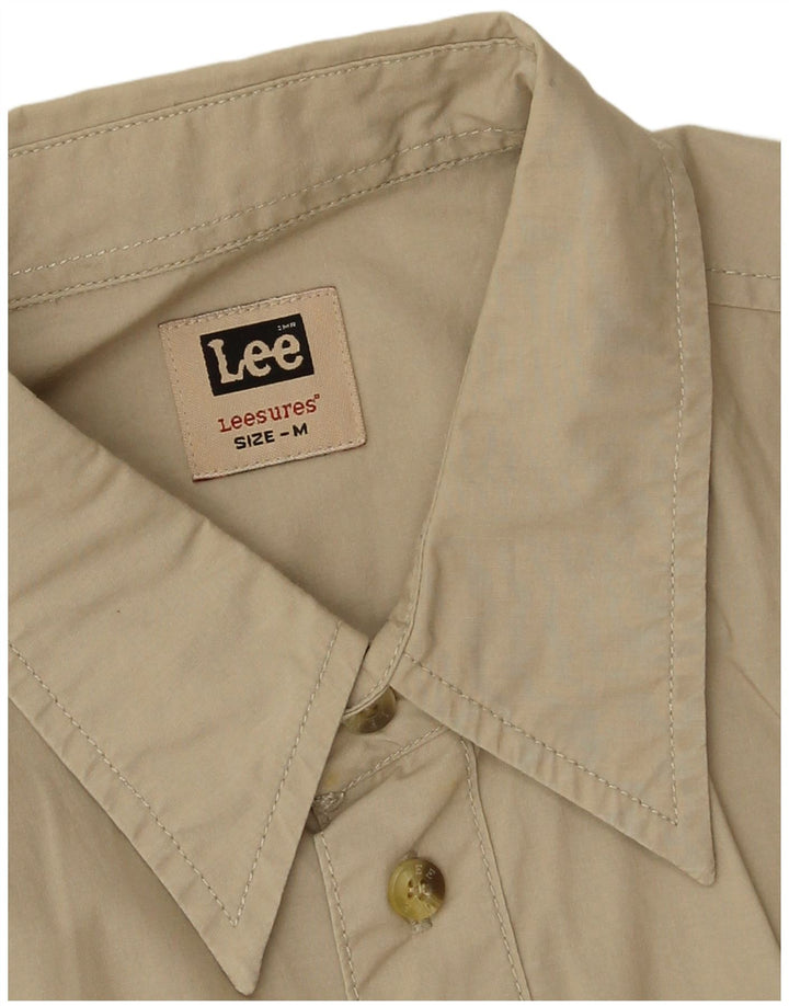 Lee Herreskjorte Medium Khaki Bomuld