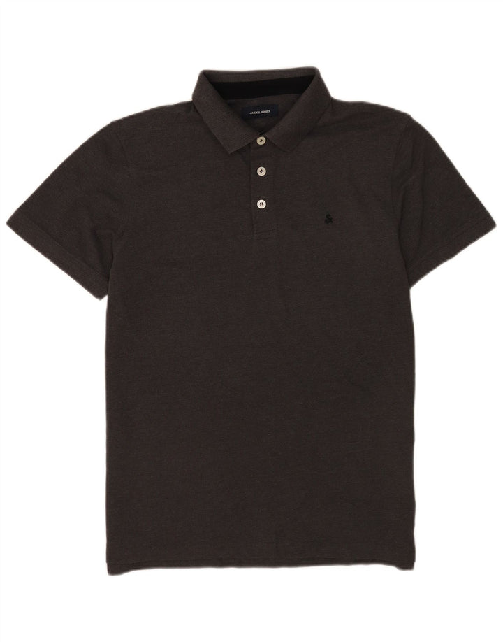 Jack & Jones herre poloskjorte stor grå bomuld