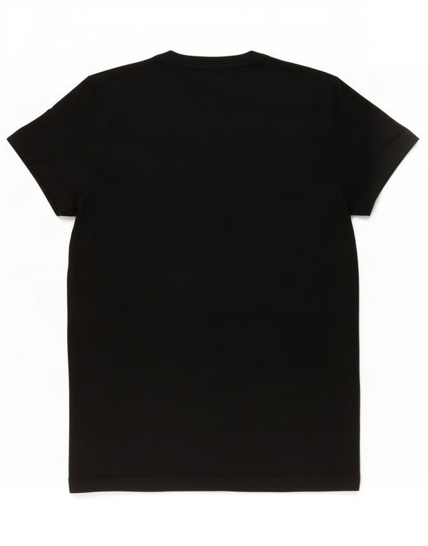 Tommy Hilfiger Herre T-Shirt Top Medium Sort Bomuld