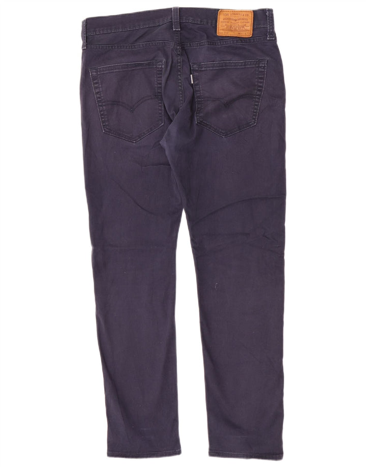 Levi's Herre 512 Slim Tapered Jeans W32 L30 Navy Blue