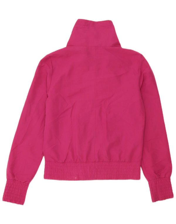 Puma træningsdragt topjakke til kvinder UK 10 Small Pink Polyester